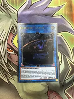 DUPO-EN095 Qliphort Genius Ultra Rare 1st Edition NM Yugioh Card - Image 1