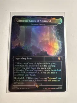 MTG Glittering Caves of Aglarond - Gemstone Caverns - Near Mint- Magic - Image 1