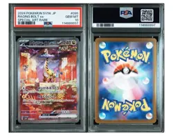 2024 POKEMON JPN SV5K-WILD FORCE SPECIAL ART RARE #095 RAGING BOLT EX PSA 10 - Image 3