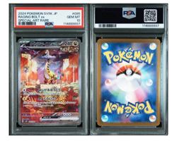 2024 POKEMON JPN SV5K-WILD FORCE SPECIAL ART RARE #095 RAGING BOLT EX PSA 10 - Image 7
