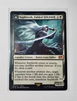 Sephiroth, Fabled SOLDIER - FINAL FANTASY (FIN) - Mythic Regular 0115 MTG Magic - Image 1