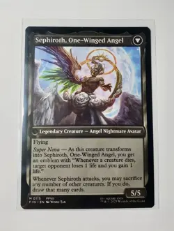 Sephiroth, Fabled SOLDIER - FINAL FANTASY (FIN) - Mythic Regular 0115 MTG Magic - Image 2