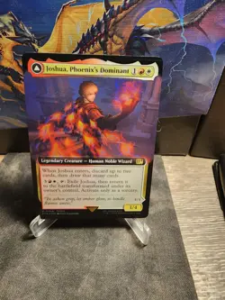 Joshua, Phoenix's Dominant (Extended Art) Foil 0494 MTG Final Fantasy Rare - Image 1