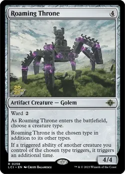 MTG - Roaming Throne - Prerelease Cards - FOIL - Rare [NM] - Image 1