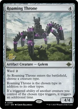 MTG - Roaming Throne - Prerelease Cards - FOIL - Rare [NM] - Image 2