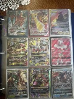 Pokémon TCG cards full binder worth of cards with 42 pages and expensive cards - Image 1