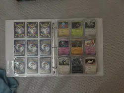 Binder Full Of Pokemon Cards - 22 Pages - Image 3