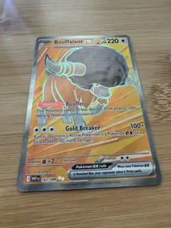 Bouffalant ex 162/086 Full Art Ultra Rare White Flare Pokemon Card NM✨ - Image 5