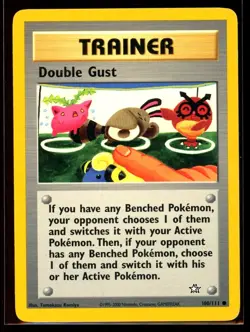 2000 Neo - Genesis Double Gust #100 Non Holo Pokemon Card - Image 1