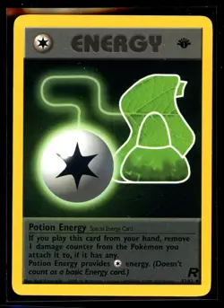 2000 Team Rocket Potion Energy #82 1st Edition Non Holo Pokemon Card - Image 3