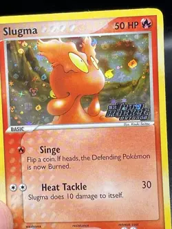 Pokemon Card - Slugma Team Rocket Returns 77/109 Reverse Holo Stamped NM WL1 - Image 2
