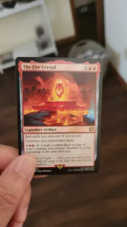 The Fire Crystal (non-foil) 0135 - Final Fantasy FIN - Magic MTG - Image 1