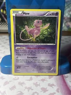 Pokemon TCG Mew Card - XY Fates Collide 29/124 Holofoil - Image 1