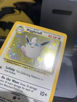 Wigglytuff 16/64 Rare Holo Jungle Set Pokemon Card WOTC #110 - Image 3