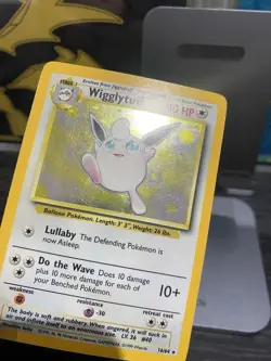 Wigglytuff 16/64 Rare Holo Jungle Set Pokemon Card WOTC #110 - Image 5
