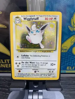 Wigglytuff 16/64 Rare Holo Jungle Set Pokemon Card WOTC #110 - Image 9