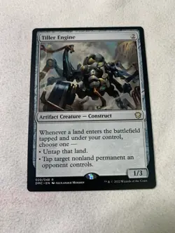 Tiller Engine MTG Dominaria United Commander Rare 20 LP Condition - Image 1