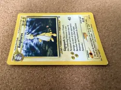 Pokemon TCG Ampharos Neo Genesis Holo Rare 1/111 WOTC 2000 NM Clean Card! - Image 3