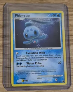 Pokemon Card Phione 12/100 Diamond Pearl Majestic Dawn Holo Rare - Image 3