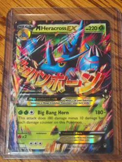 Pokemon 2014 Pokemon XY Furious Fists Heracross EX foil card in mint condition - Image 7