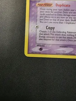 Pokeman Card Ditto 38/113  (Mr. Mime) Uncommon Non-Holo Delta Species LP - Image 6