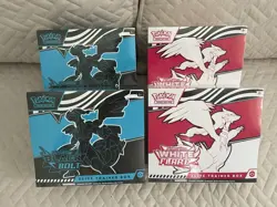 Pokemon Black Bolt and White Flare Elite Trainer Box ETB Set of 4 (Two Of Each) - Image 1