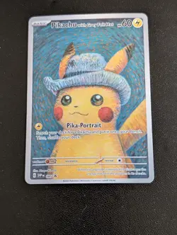 Pikachu with Grey Felt Hat - SVP085 - Pokemon Scarlet & Violet Promo Ultra NM - Image 2