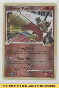 Blaziken FB Reverse Foil Pokémon Platinum Supreme Victors #2 2009 READ 0gf2 - Image 4