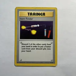 1999 Vintage Pokemon Base Set Shadowless ITEM FINDER 74/102 - HP - Image 1