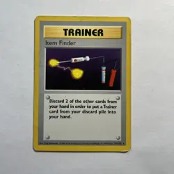 1999 Vintage Pokemon Base Set Shadowless ITEM FINDER 74/102 - HP - Image 11