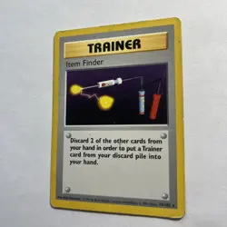 1999 Vintage Pokemon Base Set Shadowless ITEM FINDER 74/102 - HP - Image 4