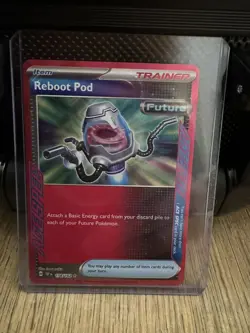 Pokémon TCG Reboot Pod Scarlet & Violet-Temporal Forces 158/162 Holo Ace Rare - Image 1