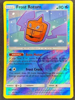 Pokémon Frost Rotom Reverse Holo 41/156 UPR Ultra Prism LP/NM - Image 1