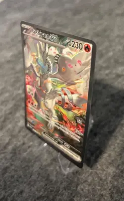 Pokémon TCG Reshiram Holo Full Art SIR 166/086 White Flare English, pack fresh - Image 3