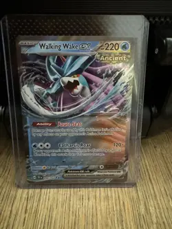 Pokémon TCG Walking Wake ex Scarlet & Violet-Temporal Forces 050/162 Holo Double - Image 1