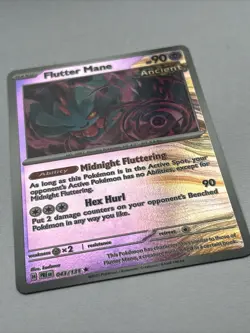 Pokémon TCG Flutter Mane Scarlet & Violet-Temporal Forces 078/162 Holo Rare - Image 3