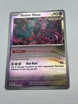 Pokémon TCG Flutter Mane Scarlet & Violet-Temporal Forces 078/162 Holo Rare - Image 6