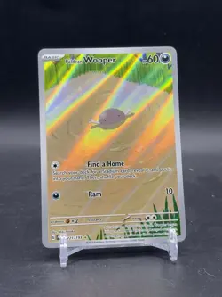 Pokemon TCG Paldean Wooper 221/193 Illustration Rare Paldea Evolved NM/M - Image 1