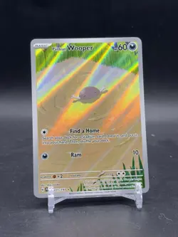 Pokemon TCG Paldean Wooper 221/193 Illustration Rare Paldea Evolved NM/M - Image 3