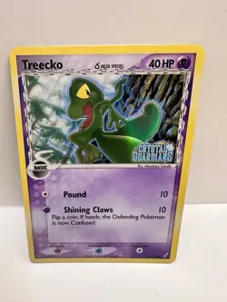 TREECKO 68/100 EX CRYSTAL GUARDIANS DELTA SPECIES POKEMON TCG REVERSE HOLO STAMP - Image 11