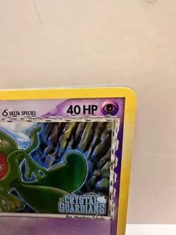 TREECKO 68/100 EX CRYSTAL GUARDIANS DELTA SPECIES POKEMON TCG REVERSE HOLO STAMP - Image 13