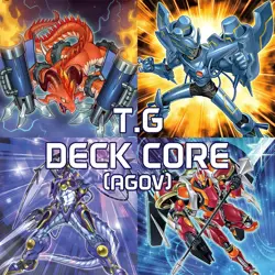 YuGiOh T.G. AGOV Deck Core Bundle Complete 21 Cards - Image 1