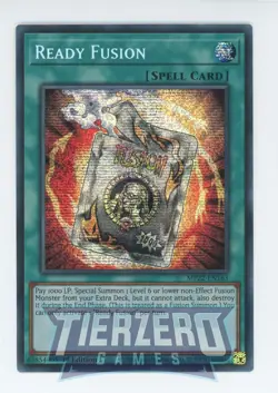 Yugioh MP22-EN163 Ready Fusion Prismatic Secret Rare 1st Edition Near Mint - Image 2