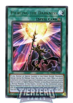 Yugioh Piercing the Darkness MP21-EN257 Ultra Rare 1st Edition - Image 2