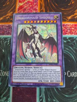 Yu-Gi-Oh! Dragonmaid Sheou MP21-EN065 Prismatic Secret 1st Edition Near Mint - Image 1