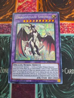 Yu-Gi-Oh! Dragonmaid Sheou MP21-EN065 Prismatic Secret 1st Edition Near Mint - Image 5