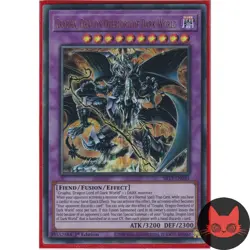 Yugioh Grapha, Dragon Overlord of Dark World SR13-EN041 Ultra Rare 1st Ed NM - Image 2