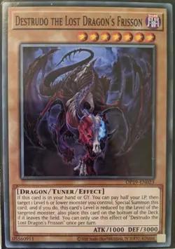 YuGiOh Destrudo the Lost Dragon's Frisson OP19-EN023 - Image 1