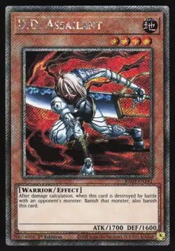 D.D. Assailant - RA03-EN141 - Platinum Secret Rare - Yugioh - Image 1