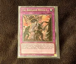 Yu-Gi-Oh Tri-Brigade Revolt RA01-EN079 Quarter Century Secret Rare 1st Edition - Image 4